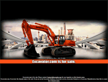Tablet Screenshot of excavator.com